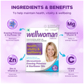 Wellwoman Health Supplement Capsule with Vitamins & Minerals | For Premenstrual Syndrome thumbnail