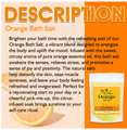 Vedic Ayurveda Natures Science Bath Salt for All Type of Skin (200gm Each) Orange thumbnail