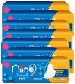 Niine Naturally Soft Regular Sanitary Pads for women (6 Each) thumbnail