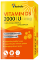 Vitashala Vitamin D3 2000 IU Softgel Capsule thumbnail