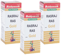 Baidyanath (Jhansi) Rasraj Ras with Gold Tablet (25 Each) thumbnail