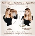 Aravi Organic Cold Pressed Virgin Coconut Oil for Healthy Hair and Skin thumbnail