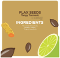 Soultatva Flax Seeds (20gm Each) Tangy Turmeric thumbnail