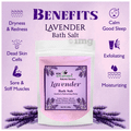 Vedic Ayurveda Natures Science Bath Salt for All Type of Skin (200gm Each) Lavender thumbnail