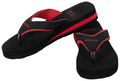 Doctor Extra Soft Ortho Care Orthopaedic Diabetic Pregnancy Comfort Flat Flipflops Slippers For Women Black Red 6 thumbnail