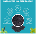 Srishma Raw Basil Seeds thumbnail