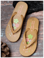 Ortho + Rest Women's Cool Extra Soft and Comfortable Orthopedic Flip Flops for Home Daily Use Tan 7 thumbnail