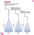 Mowell Reusable Menstrual Cup for Women Large thumbnail