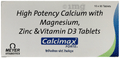 Calcimax Forte+ Calcium Tablet with Magnesium, Zinc & Vitamin D3 | Nutrition Formula with Essential Minerlas | For Bone, Joint & Muscle Care thumbnail