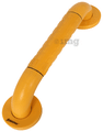 Simon's Grippy Heavy Duty ABS Bathroom and Toilet Grab bar with Anti Slip Finish Orange 30cm Small thumbnail