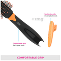 Vega E20-RB Round Hair Brush with Sectioning Clip thumbnail