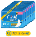 Niine Naturally Soft Pads (6 Each) with Biodegradable Disposal Bag Inside Free XL thumbnail