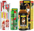 LooLoo Combo Pack of Laung Herbal Dental Gel (100gm), Oleo Cold Shield Roll On (8ml) and Kalonji Oil (50ml) thumbnail