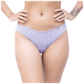 SochGreen Organic Bikini Period Panty Small Lavender Check thumbnail