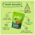 Yumleys Premium California Almonds (250gm Each) Salted & Roasted thumbnail
