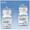 Inlife Probiotic Lactobacillus Acidophilus 5 Billion CFU | Vegetarian Capsule for Gut Health thumbnail