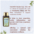 Yugood Breatheasy Trio with Eucalyptus, Clove and Tea Tree Oil thumbnail