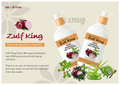 Zulf King Onion Bhringhraj Hair Shampoo thumbnail