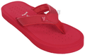 Yoho Lifestyle Ortho Soft comfortable and stylish flip flop Slipper for women ArchFlex Size 7 Red thumbnail