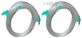 Lifeline Oxygen Delivery Nasal Cannula Set for Adults, Universal Connector, Soft Touch Tubing, Adjustable Ring thumbnail