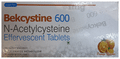 Bekcystine 600 Effervescent Tablet Orange Sugar Free thumbnail