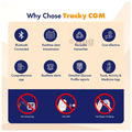 Tracky CGM New User Welcome Kit | No Fingersticks | Automatic App Sync Every 3 Minutes thumbnail