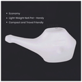 HealthAndYoga Combo Pack Of Travel Neti Pot - Nasal Wash - White + 10 Jala Neti salt White thumbnail