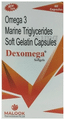 Dexomega Omega 3 Fatty Acids Soft Gelatin Capsule thumbnail