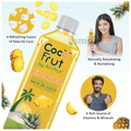 Coco Frut Nata De Coco Fruit Drink with Tasty Coconut Chunks Pineapple thumbnail