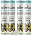 Wellbeing Nutrition Probiotic + Prebiotic Fibre with 18 Billion CFU | Effervescent Tablet for Gut Health | Flavour Green Apple & Mint thumbnail