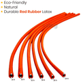 HealthAndYoga Rubber Colon Tube Open End 34 FR thumbnail
