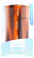 Vega HMC 37 Handcrafted Lice Comb Tortoise thumbnail