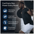 ZMA+ Vitamin B6 (Zinc + Magnesium) Tablet | Muscle Relaxant, Sleep, Strength Supplement | by TATA 1mg thumbnail