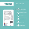 Nuvox Ubivox Tablet, L Carnitine & L-Tartrate, Improves Fertility & Sperm Health (10 Each) thumbnail