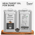 Orgotel Wood Pressed Black Sesame Oil thumbnail