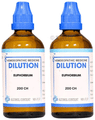 LDD Bioscience Euphorbium Dilution (100ml Each) 200 CH thumbnail