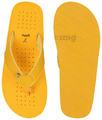 Yoho Lifestyle Ortho Soft comfortable and stylish flip flop Slipper for women Archflex Size 8 Yellow thumbnail