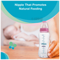 Vega Baby & Mom 4+ Month Baby Tritan Feeding Bottle Regular Neck Pink thumbnail