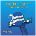 Vi-John Combo Pack of Shaving Cream with Bacti-Guard (125gm) & Platinum Plated Master Stroke Razor (5) Classic thumbnail