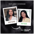 VIP Black Natural Hair Colour Shampoo | For Grey Coverage thumbnail