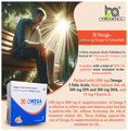 H & A Pharma 3E Omega Soft Gelatin Capsule| Omega 3 Fatty acid 1000mg | EPA 500mg, DHA 300mg | Vitamin E 10mg thumbnail