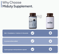 Miduty Estrogen Balance DIM-Vitex-Hormonal Balance-PCOS-Menopause Support Capsule thumbnail