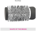 Vega H2 PRL Hot Curl Brush for Hair Styling, Drying, Healthy Hair thumbnail
