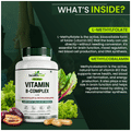 Healthreef Plant Based Vitamin B-Complex with L-Methylfolate & Methylcobalamin Veggie Capsule thumbnail
