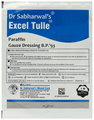 Dr. Sabharwal's Excel Tulle Paraffin Gauze Dressing B.P'93 10cm x 10cm thumbnail