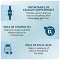 Leeford Cetjoint Forte Tablet | With Calcium, Vitamin D3 and Folic Acid | For Joint Mobility thumbnail
