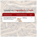 Himalayan Organics Ashwagandha 1000mg Vegetarian Capsule | For Energy & Stress Management thumbnail