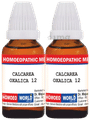 Dr. Majumder Homeo World Calcarea Oxalica Dilution (30ml Each) 12 CH thumbnail