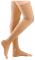 actiLEGS Class III Medical Compression Stocking Open Toe Skin Colour Large Thigh Length thumbnail
