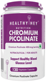 HealthyHey Nutrition Chromium Picolinate 400mcg | Veg Capsule for Healthy Blood Glucose Levels thumbnail